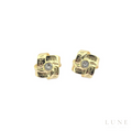Chanel Gold Crystal Earrings