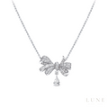 Graff Tilda's Bow Necklace White/Silver