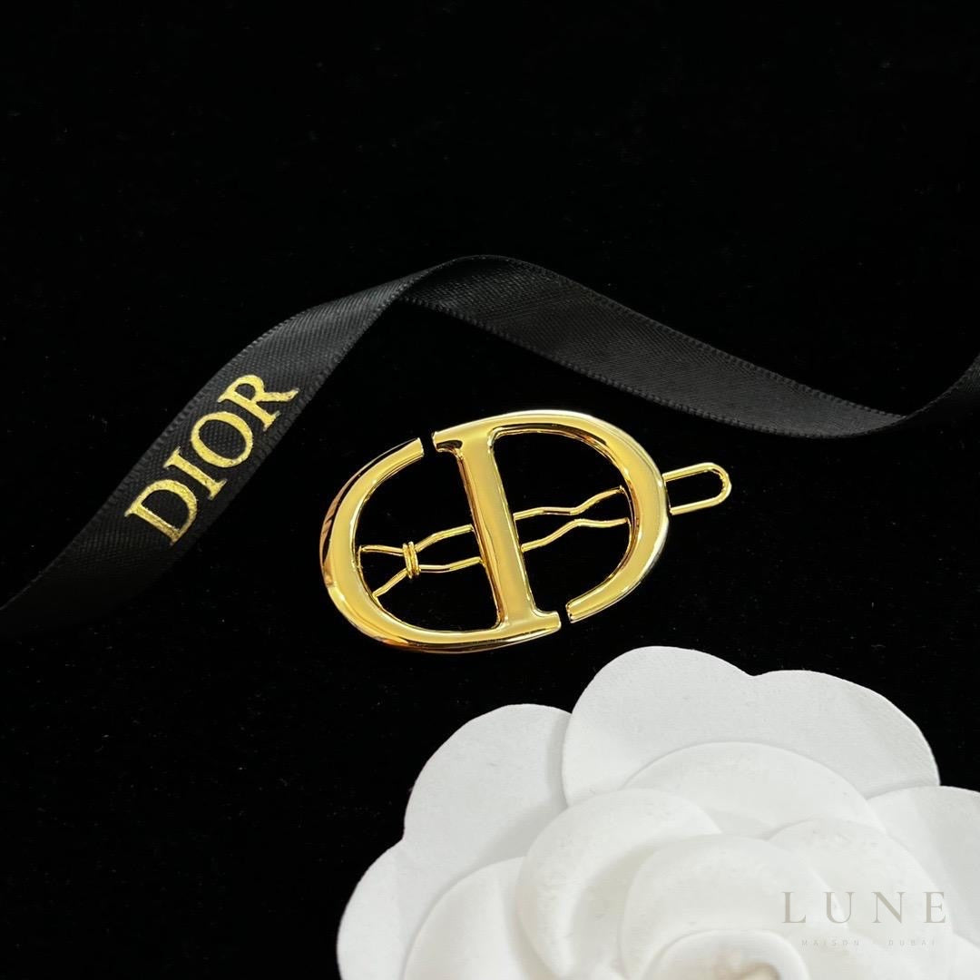 Dior Hairclip 30 Montaigne Jewelry – Gold