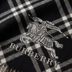 Burberry | Scarf Classic Check Black - View 2