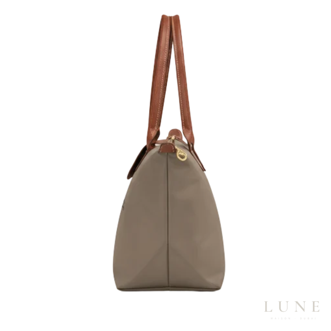Bag | Longchamp – Le Pliage Club Shoulder Bag S – Khaki – Taupe
