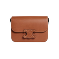Celine Bag | Cuir Triomphe Chain Shoulder Brown