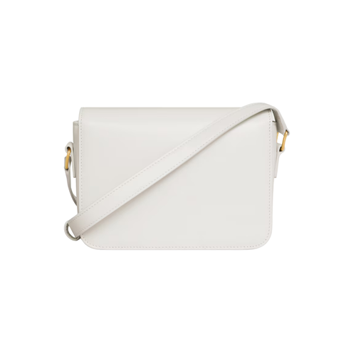 Celine Bag | Cuir Triomphe Chain Shoulder White