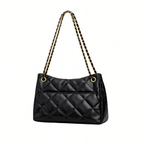 Chanel 25 Small Hobo Bag Suede Black