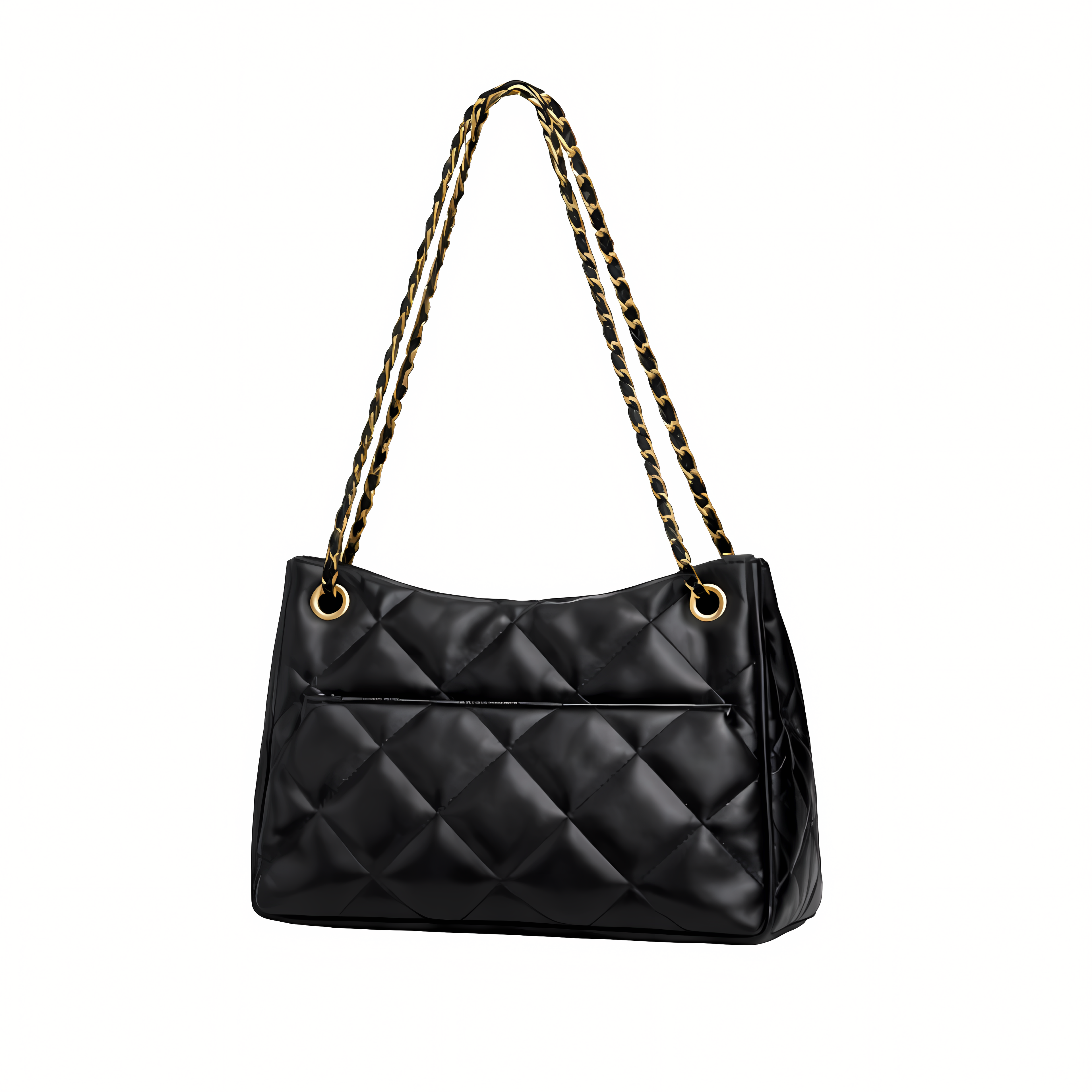 Chanel Bag | 25 Small Hobo Bag Suede Black