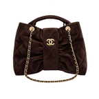 Chanel Bow Bag Dark Brown