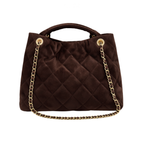 Chanel Bow Bag Dark Brown