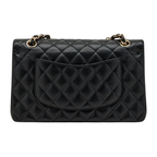 Chanel Classic Flap Bag Black Calfskin
