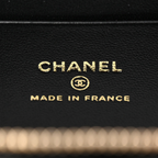 Chanel Small Vanity Case Chain Black