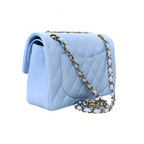 Chanel Classic Double Flap 20S Blue