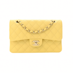 Chanel Classic Double Flap 20S Yellow