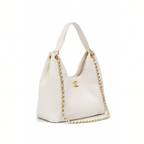 Chanel 25 Medium Hobo - Beige Caviar