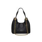 Chanel Medium Hobo Handbag Black Calfskin