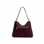 Chanel Maxi Hobo Purple Shiny Lambskin