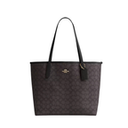 Coach City Zip Tote Signature Canvas