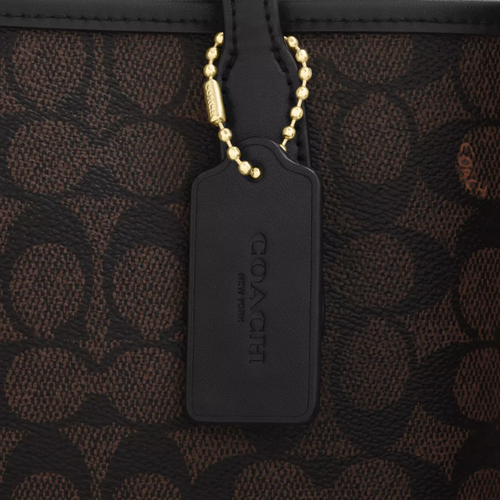 Coach City Zip Tote Signature Canvas