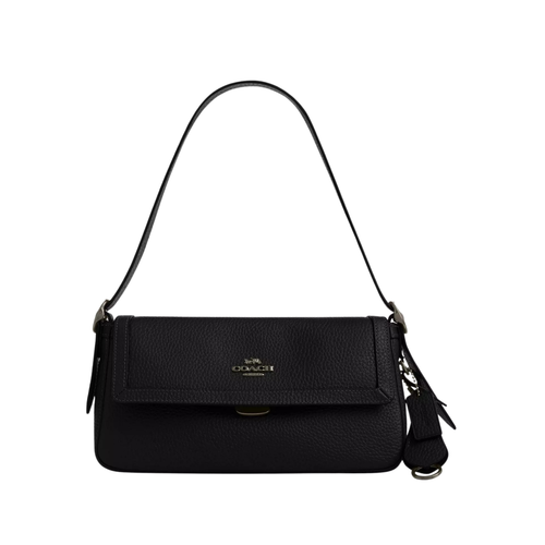 Coach Etta Small Flap Black