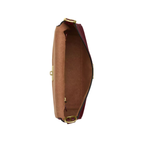 Coach Etta Small Flap Red Leather