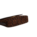 Coach Etta Small Flap Signature Chenille Truffle