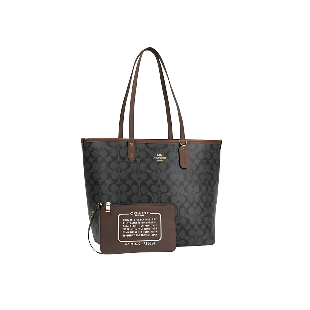 Coach City Tote Signature Canvas