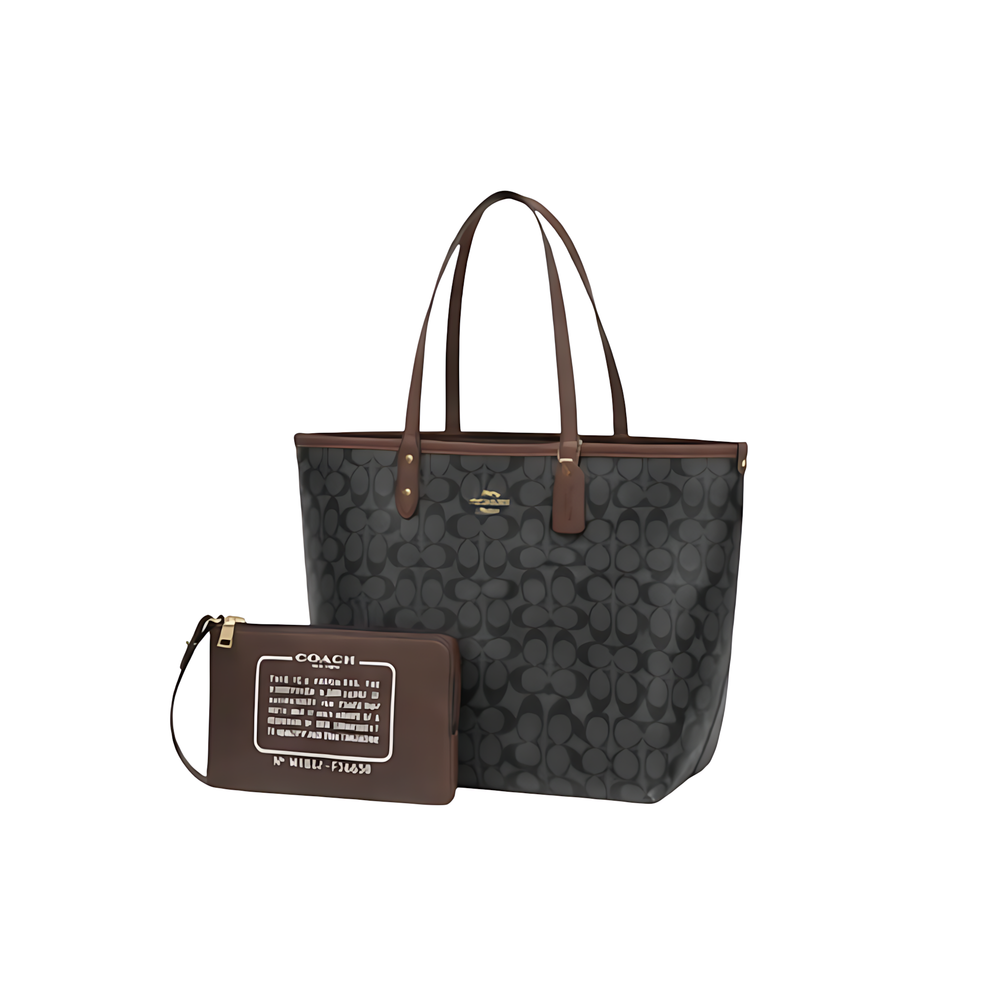 Coach City Tote Signature Canvas