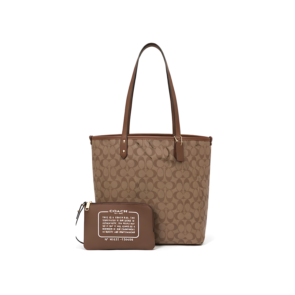 Coach City Tote Signature Canvas