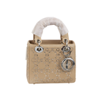 Dior Mini Lady Dior Brown Satin