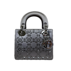 Dior Christian Dior Mini Lady Dior Bag Grey
