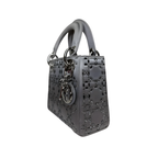 Dior Christian Dior Mini Lady Dior Bag Grey