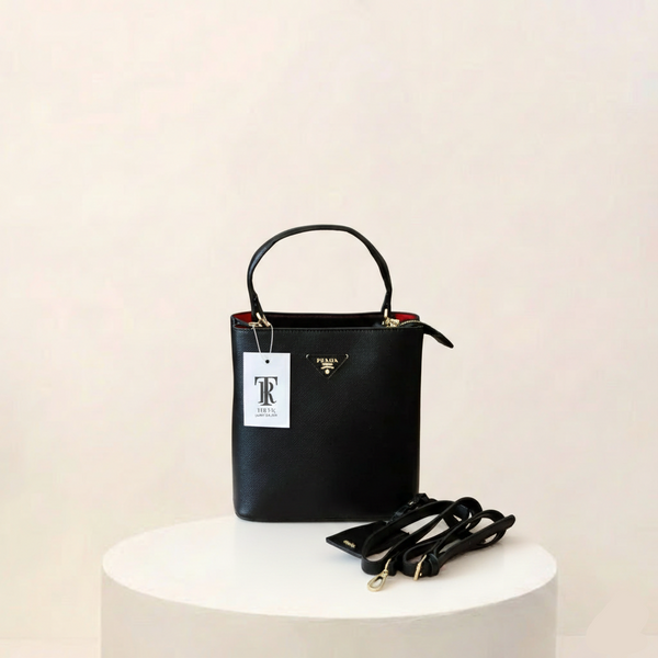 Small Saffiano Panier Bag