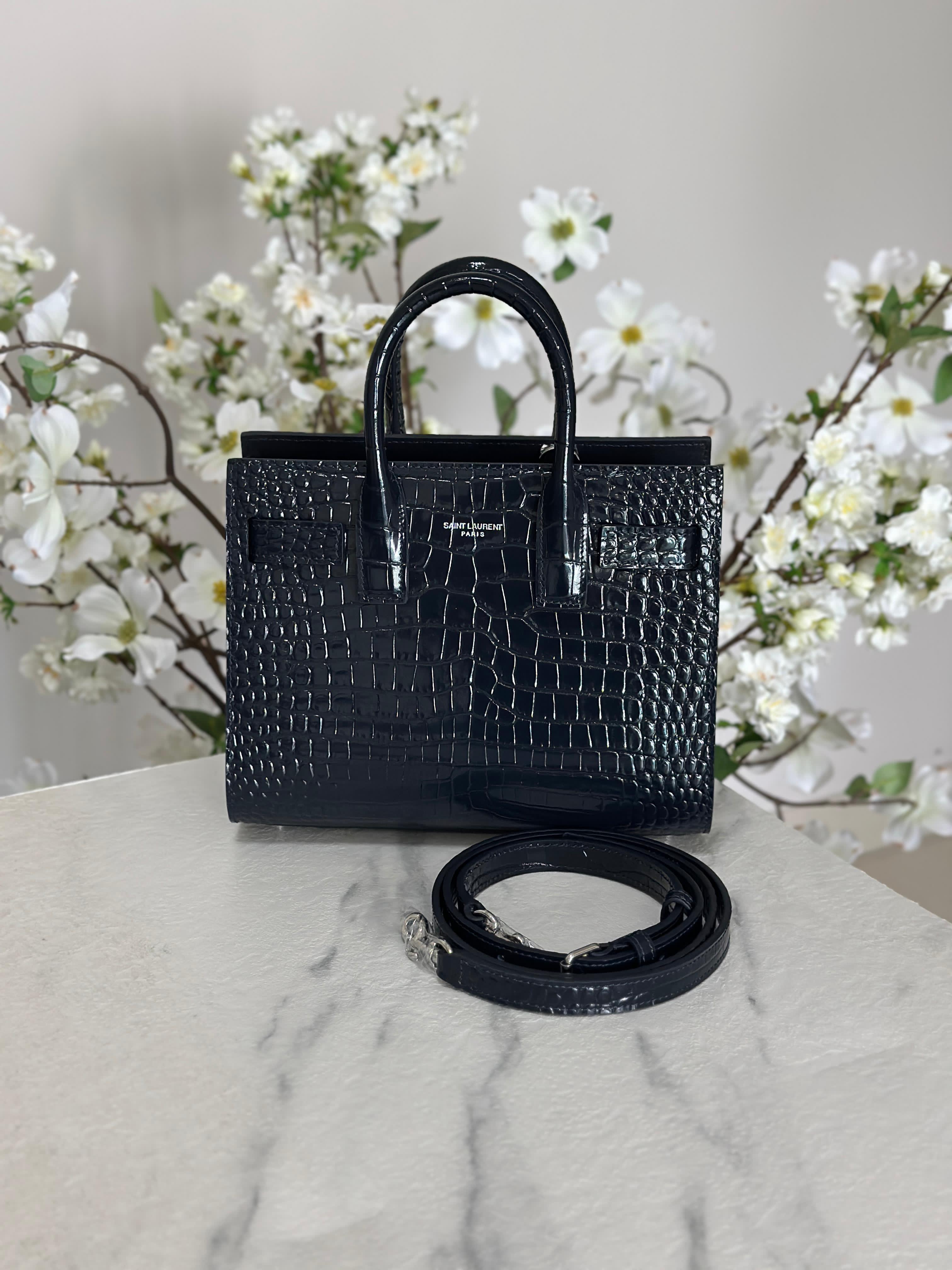 YSL Sac De Jour Black