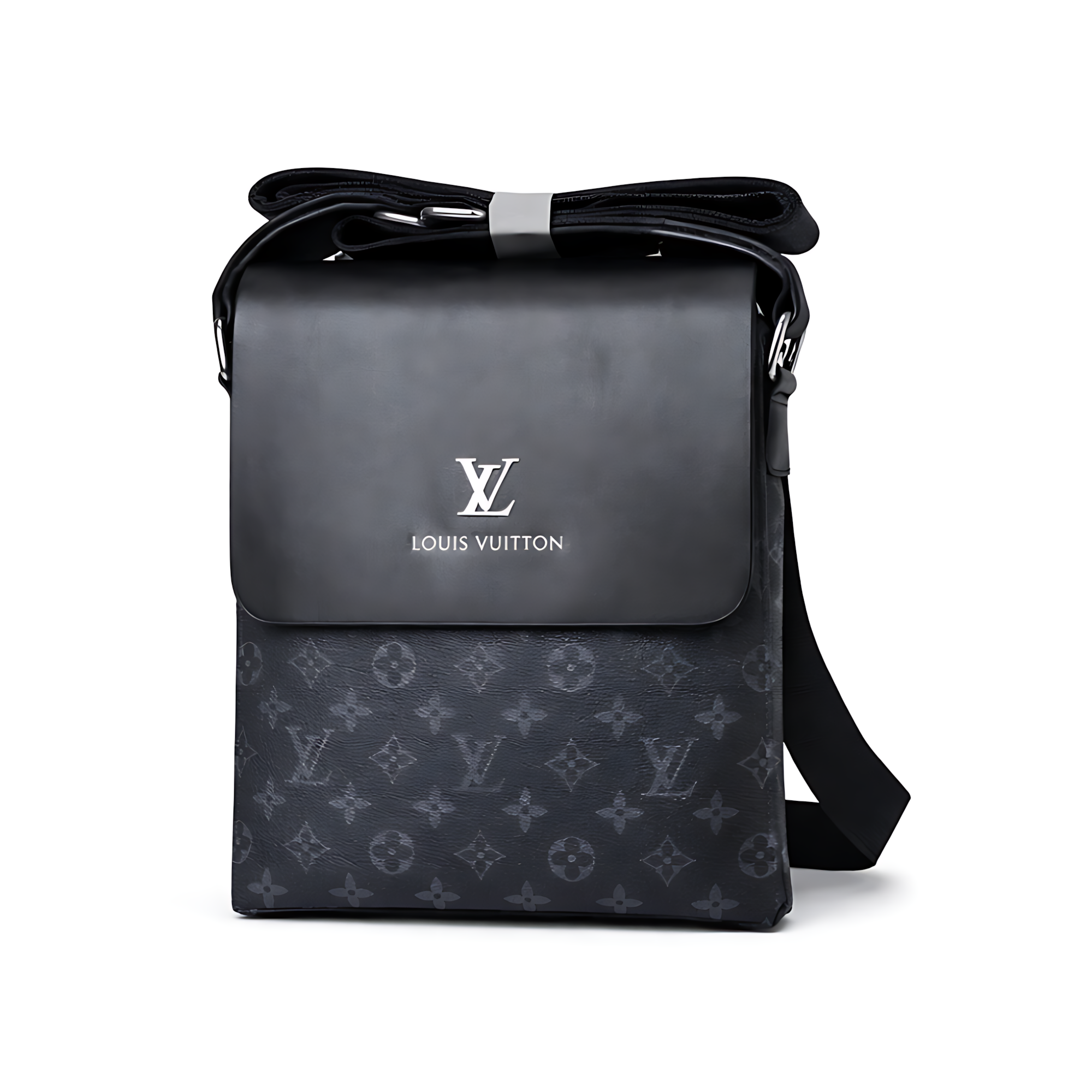 Louis Vuitton Black LV Canvas