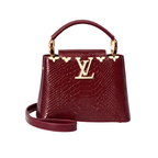 Louis Vuitton Capucines Exotic Bordeaux