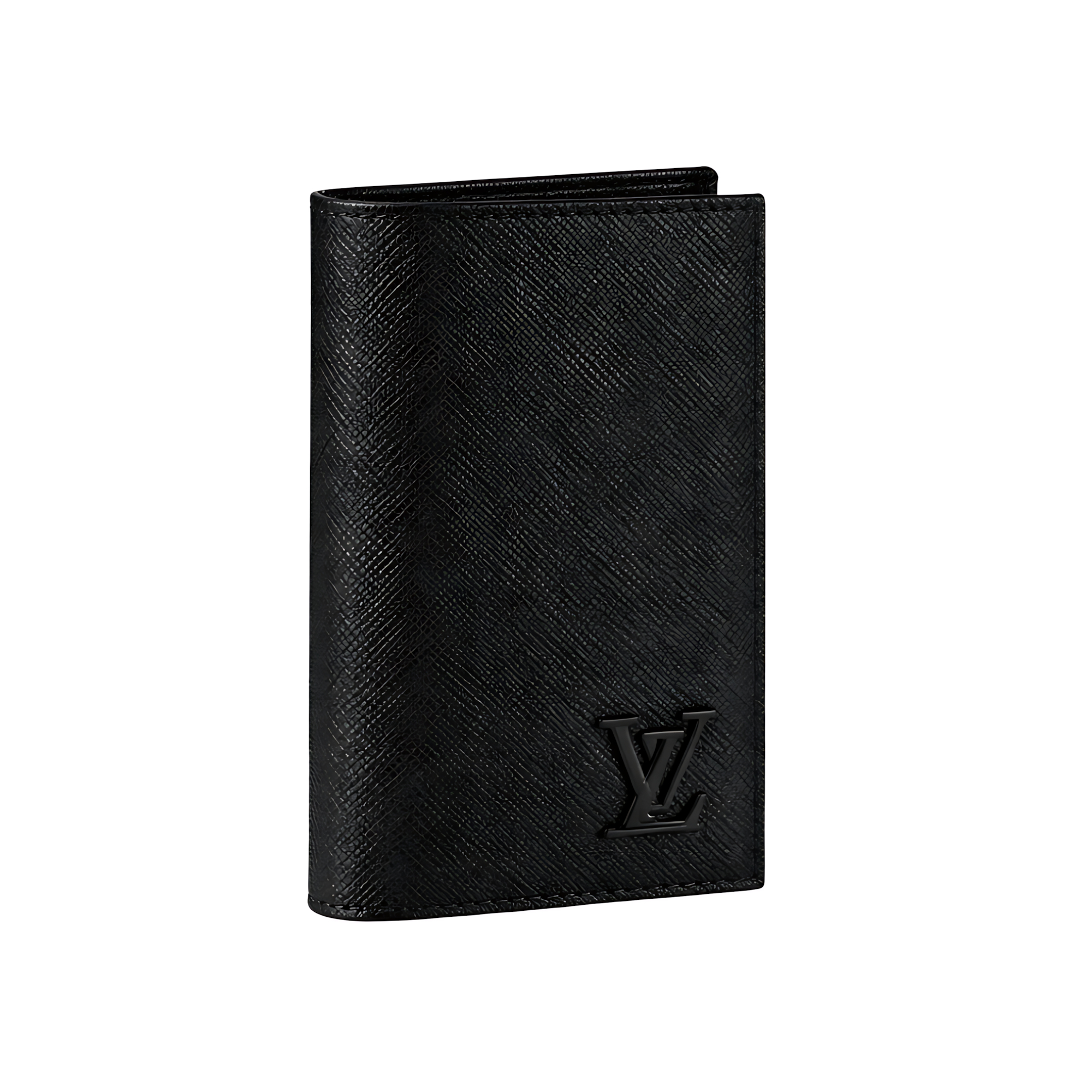 Louis Vuitton Plain Black Leather Design