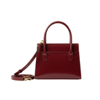 Miu Solitaire Shiny Leather Red