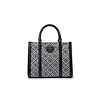 Tory Burch T Monogram Mini Tote Black