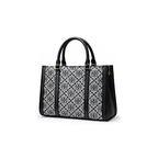 Tory Burch T Monogram Mini Tote Black