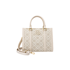 Tory Burch T Monogram Mini Tote Ivory
