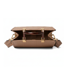 Fendi Top Handle Shoulder Bag Leather