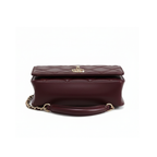Chanel Mini Top Handle Shoulder Bag Leather