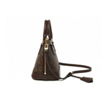 Louis Vuitton Alma BB Brown Leather Bag