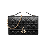 Dior My Dior Mini Bag - Black Cannage Lambskin