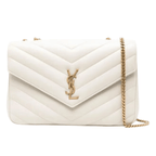 Saint Laurent Loulou Mini Chain Bag - Quilted Lambskin Leather