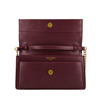 Saint Laurent Sunset Medium Handbag - Burgundy