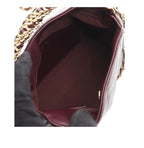 Chanel Hobo Bag - Deep Burgundy, Quilted Leather with Gold-Tone Hardware