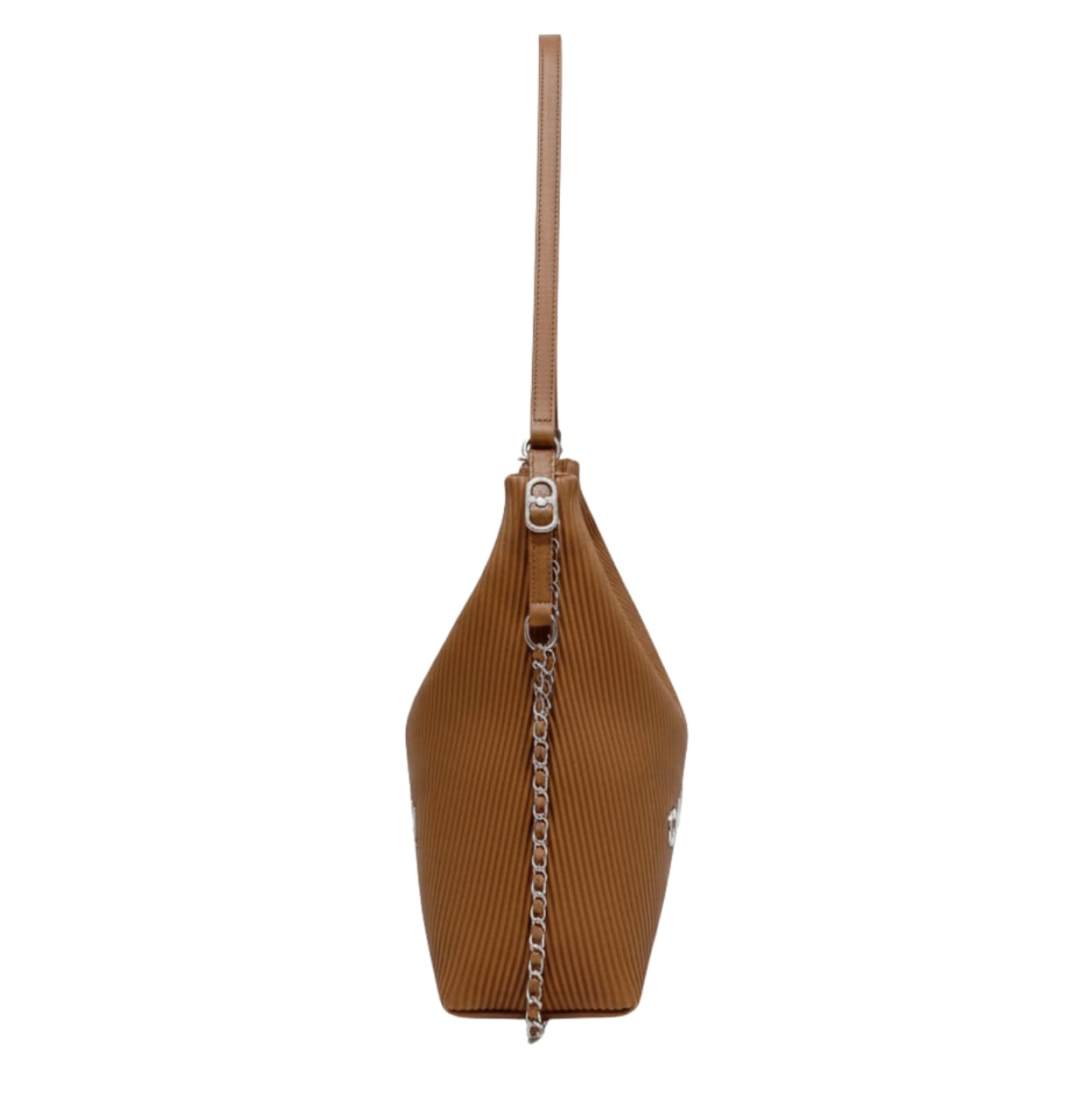 Chanel | Hobo Bag Featuring A Textured, Ribbed Design