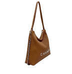 Chanel Hobo Bag Featuring A Textured, Ribbed Design