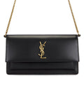 Saint Laurent | Sunset Bag.made From Smooth Or Crocodile-embossed Calfskin Leather