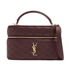 Saint Laurent Gaby Vanity Bag - Rich, Burgundy