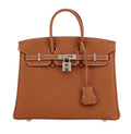 Hermès | Birkin 25 Bag In Gold Togo